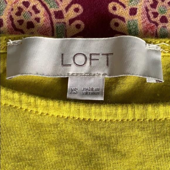 LOFT Modal Soft Slit Sleeve T-Shirt XS - Picture 2 of 5